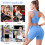 1Set Set Palestra Due Pezzi Nylon Traspirante Comfort 6