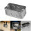 Junction Box 81mm Accurate Screw Spacing Galvanized for 3