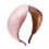 2Pcs Soft Velvety Headbands Solid Color Wide Band Elegant-15 5