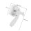 Spruzzatore Tubo Per Lavabo Con Interfaccia 4 Bianco 2