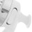 Spruzzatore Tubo Per Lavabo Con Interfaccia 4 Bianco 5