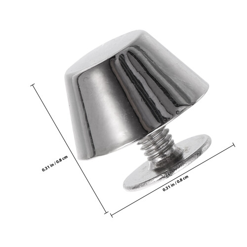 12Pz Borchie in Metallo Argento Per Borse E Progetti DIY 1