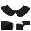 Colletto Falso Nero in Cotone Morbido Versatile E Leggero 5