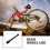 Kit Adattatore Bici Nero in Per Thru Axle Uso Trainer 5