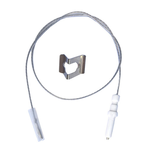 450mm Gas Stove Ignition Wire Spark Plug Igniter Replacement, Quick Spark and Durable Electrode Design