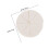 2Set Spugne Make Up Lattice Bianco Per Fondotinta 2
