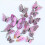 (Suyabai) 12pcs 3d Double-layer Simulation Butterfly Stickers Creative Simulation Butterfly Refrigerator Self-adhesive Decor 4
