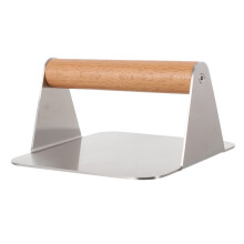 Manual Burger Press NonStick Meat Presser Tool for Uniform Patties Easy Clean Home Kitchen