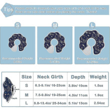 (M) Soft Cat Recovery Collar, Adjustable Pet Cone Collar For After Surgery, Lightweight Elizabethan Collar For Cat Kitten