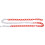 Traffic Chain 6mm ABS 25m Red/White Barrier 9
