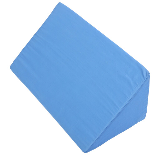 Body Side Wedge Pillow Blue - Cloth Sponge Comfort 1