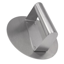 Stainless Steel Burger Press for Uniform Patties, Nonstick Hamburger Smasher for Griddle Cooking