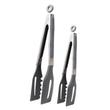 2pcs Silicone BBQ Tongs Set with HeatResistant Grip, Easy Clean Ergonomic Design for Grilling Steak and Pasta