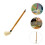 BBQ Sauce Brush with Ergonomic Wood Handle for Even Sauce Coverage, Easy Clean Basting Brush 3