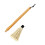 BBQ Sauce Brush with Ergonomic Wood Handle for Even Sauce Coverage, Easy Clean Basting Brush 1