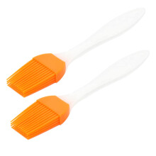 Silicone Basting Brush Set 2Pack Heat Resistant BBQ Sauce Brush for Grilling Baking and Cooking