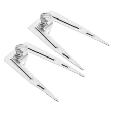 2pcs Stainless Steel Rotisserie Forks for Air Fryer and Grill, Secure Grip, Even Heat Rotation