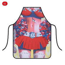 (2) Kitchen Sexy Apron Woman Funny Pinafore Cooking Baking Party Cleaning Aprons