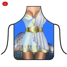 (12) Kitchen Sexy Apron Woman Funny Pinafore Cooking Baking Party Cleaning Aprons