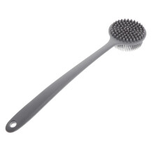 Spazzola Corpo Silicone Manico Lungo E Massaggio