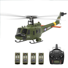 F07V 6CH Brushless RC Helicopter, Dual Flight Modes, 3D Aerobatic, Metal Gear Servos
