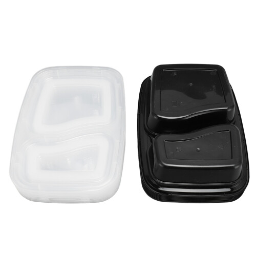 10pcs Take Out Containers - Plastic PP, Reusable