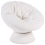 Beliani Swivel Armchair RINGSTED Boucle Off-White 4