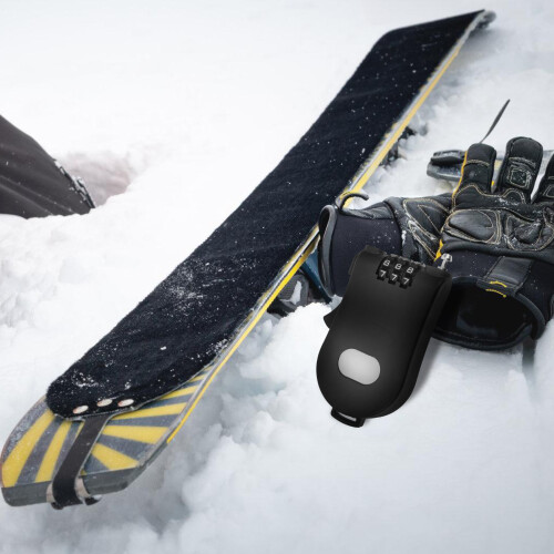 Vielseitiges Sicherheitscode Schloss Für Snowboard Und Bike 2