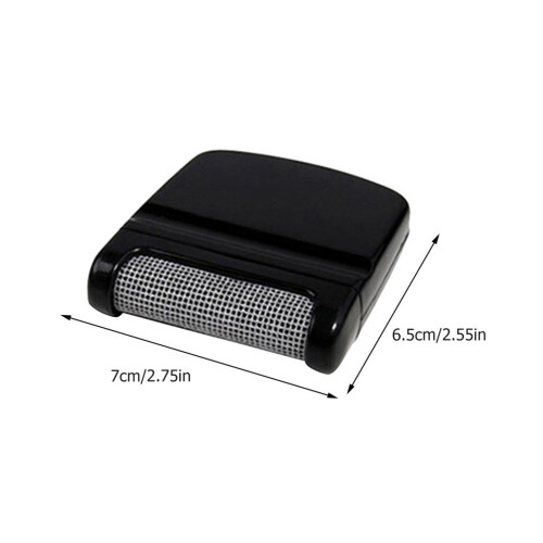 Rimuovi Pelucchi Tessuti Nero Ergonomico ABS Resistente 1