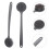 Spazzola Corpo Silicone Manico Lungo E Massaggio 7