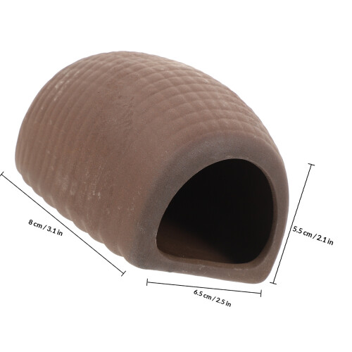 2Pz Terracotta Per Acquario Gamberetti Accessorio 1
