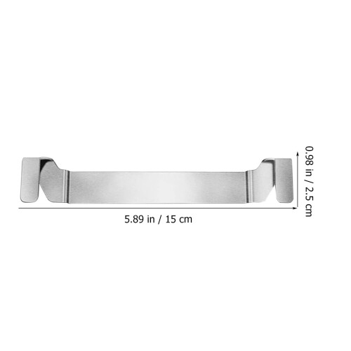 3Pz Portaspatole Barbecue Utensili Argento Casa 1