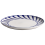 Beliani Set of 24 Dinnerware SHISO Porcelain White/ Blue 4