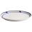 Beliani Set of 24 Dinnerware SHISO Porcelain White/ Blue 5