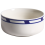 Beliani Set of 24 Dinnerware SHISO Porcelain White/ Blue 6