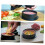 Non Stick Burger Press for Grill, Adjustable Hamburger Patty Maker with Uniform Formation 2