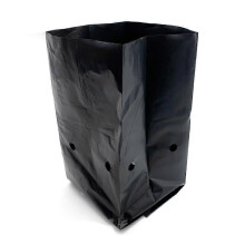 500pcs PE Seedling Bags with Air Holes for Gardening Plants 14x15cm