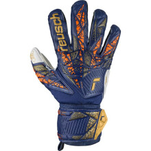 Guanti da portiere - Reusch - Attrak Grip - Blu premium - Unisex - Traspirante