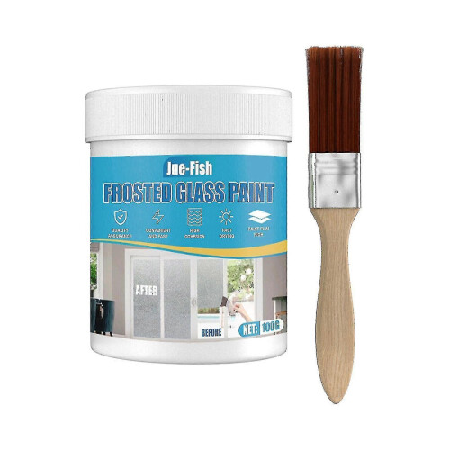 Frosted Glass Effect Spray Paint, Great for Adding Privacy 100ml - PP