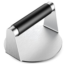Stainless Steel Burger Press Patty Maker Nonstick Easy Release for Uniform Patty Thickness