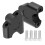 Handlebar Riser , 2pcs 22mm Universal Motorcycle Handlebar Bar Grip Rear Handlebar Clamp Move Mount Adapter(black) 1