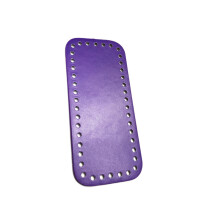 Lila PU Bottom Pad Mit Lüftungslöchern Für DIY Bag