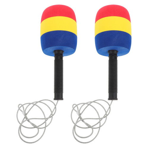 2Pz Set Martello Gioco Bambini Morbido Spugna Per Divertimento