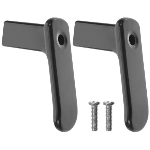 2Pz Manico Maniglia Per Teiera in Materiale Bakelite Nero