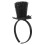 Fascia Nera Con Fiocco Paillettes Per Party E Cosplay 1