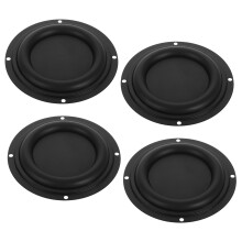 4Pz Piastra Passive Bass Speaker Gomma Nero Ricambio Auto