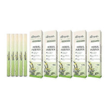 (5PCS) 1-5x Portable Herbal Diffuser Pen Lung Cleanse & Energy Boost Air Freshener Herbal Refreshing Bar Clear BreathingZZ56