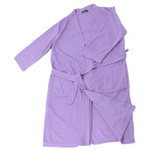 Comfortabele Wafelbadjas Violet Salon En