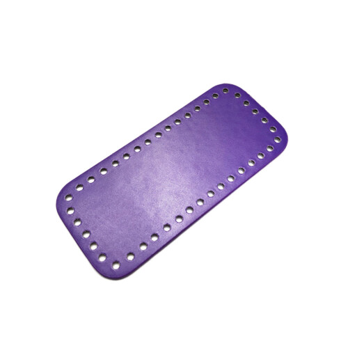 Lila PU Bottom Pad Mit Lüftungslöchern Für DIY Bag 1