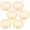 6St Koffiekleurige Pacifier Case, Compact En Onderweg 1